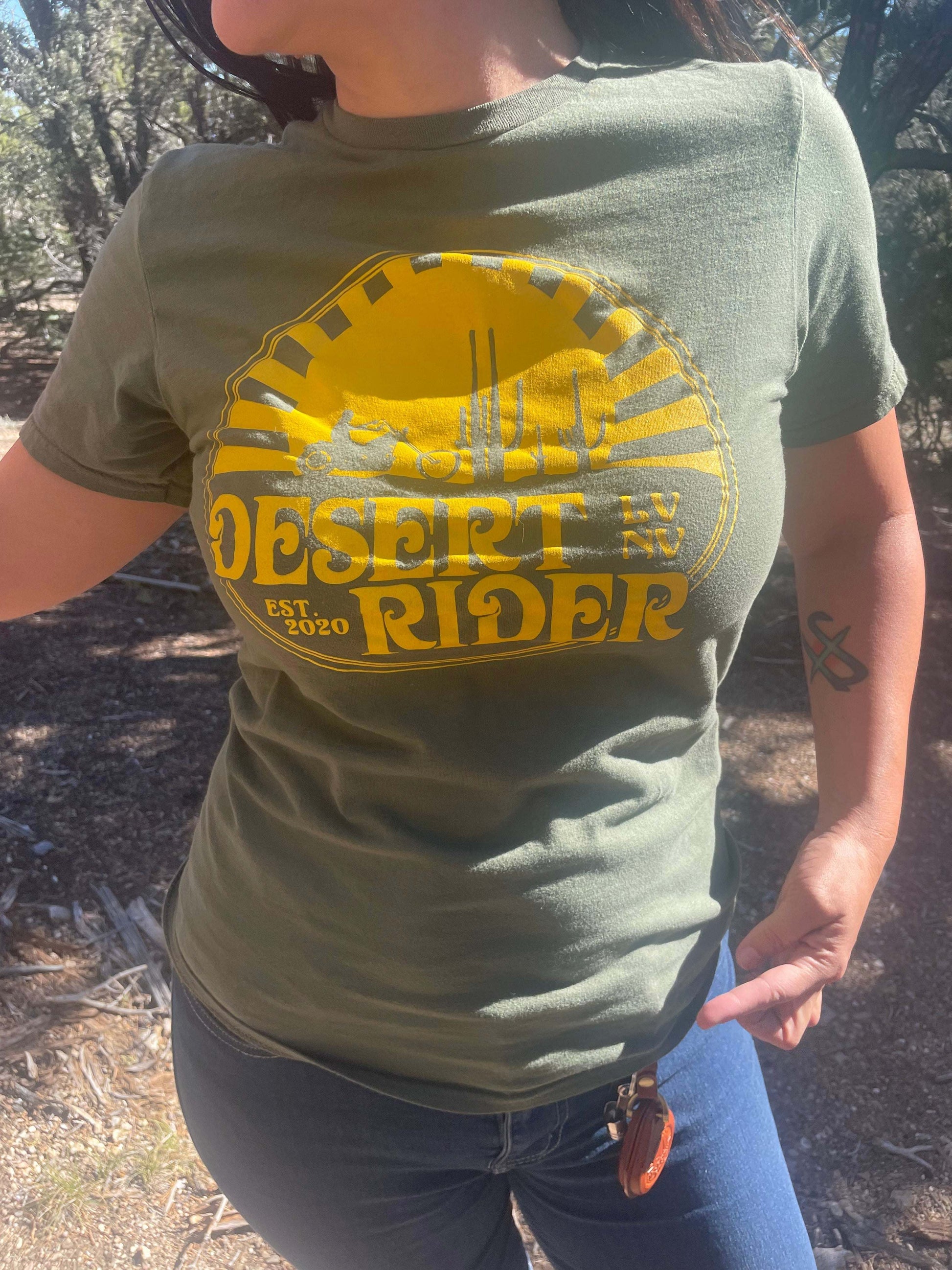 Green Machine Desert Rider T-Shirt