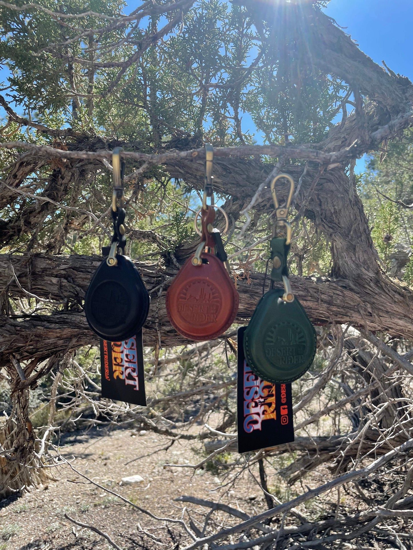 The Key Fob Cover is a unique protective case designed for durability and style. Keep your key fob safe while adding comfort and a sleek desert inspired look.