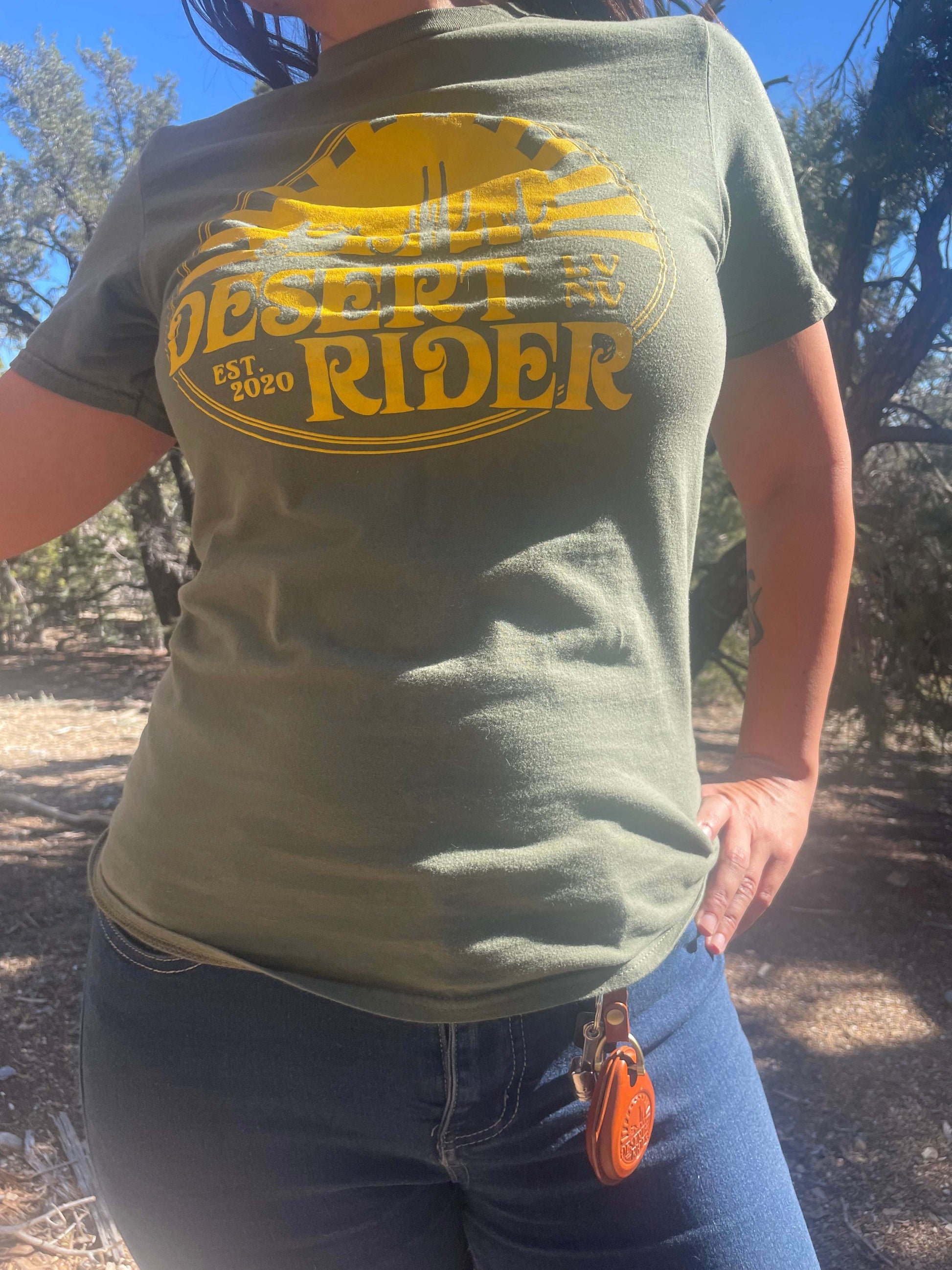 Green Machine Desert Rider T-Shirt