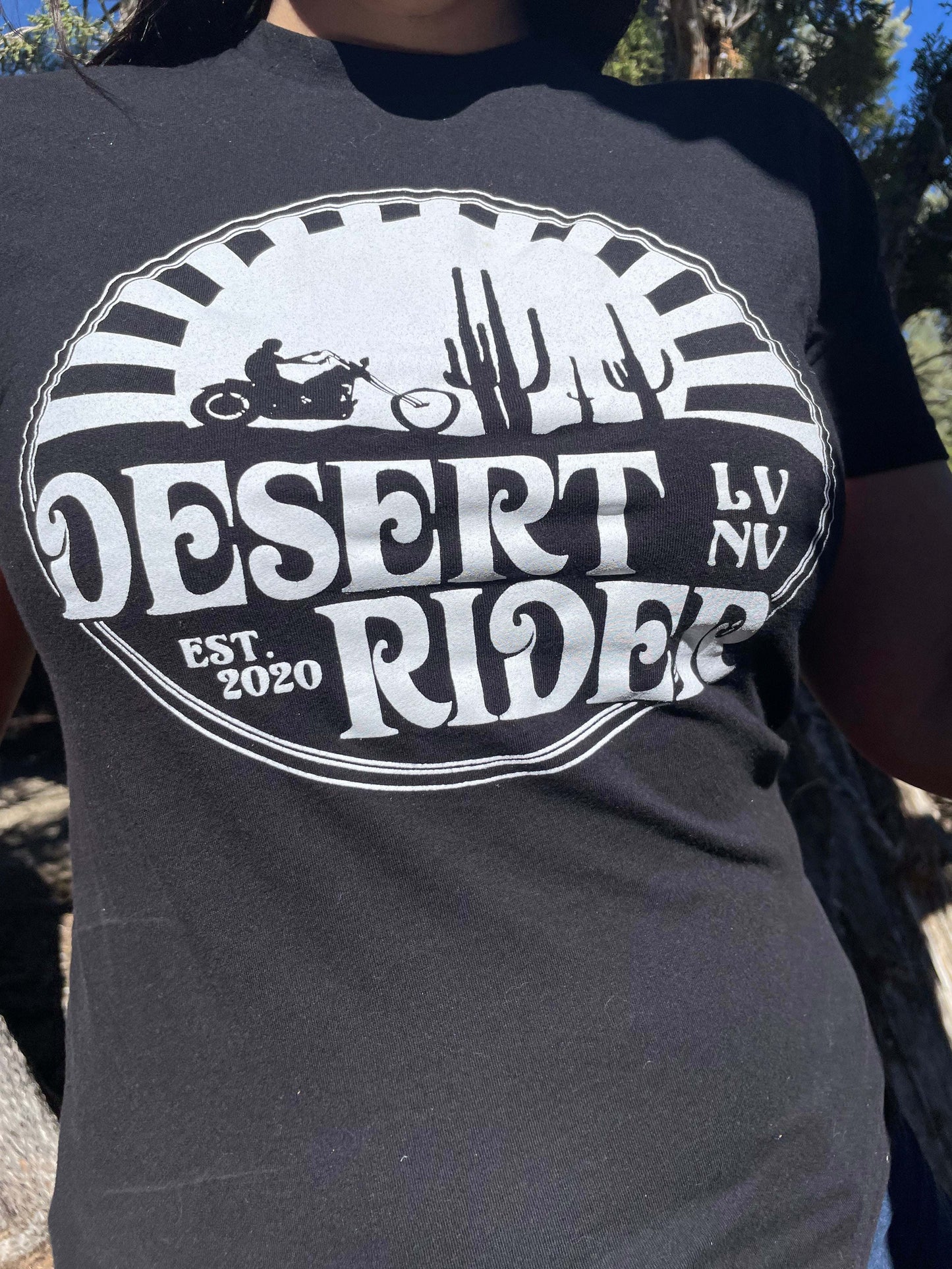 OG Black and White Desert Rider T-Shirt